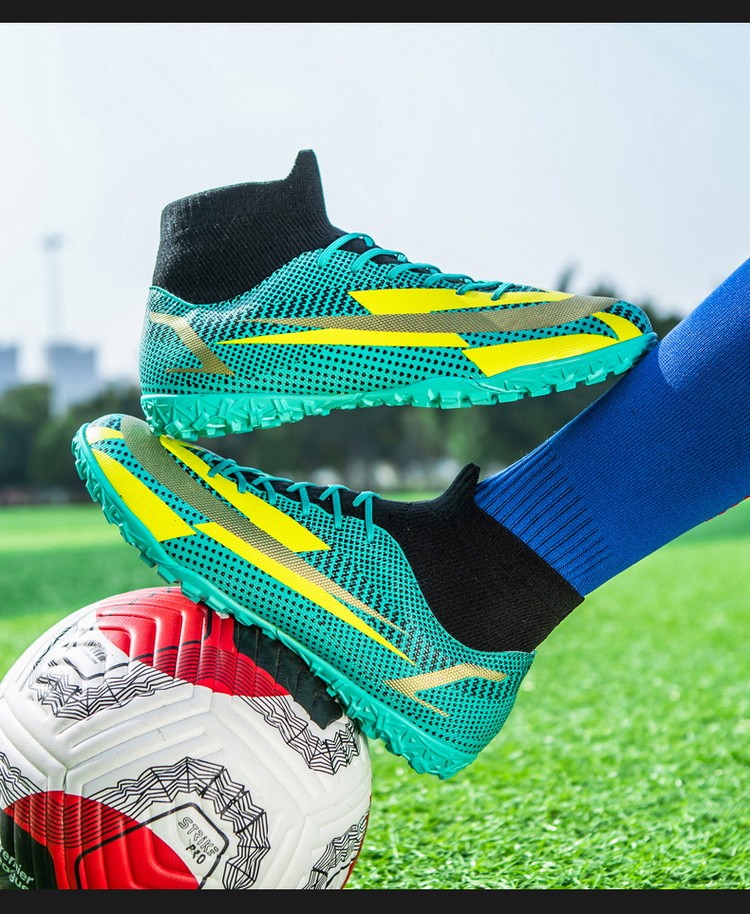 洛皮思足球鞋男碎钉比赛足球鞋男女碎钉运动球鞋男孩室内少年短钉男孩