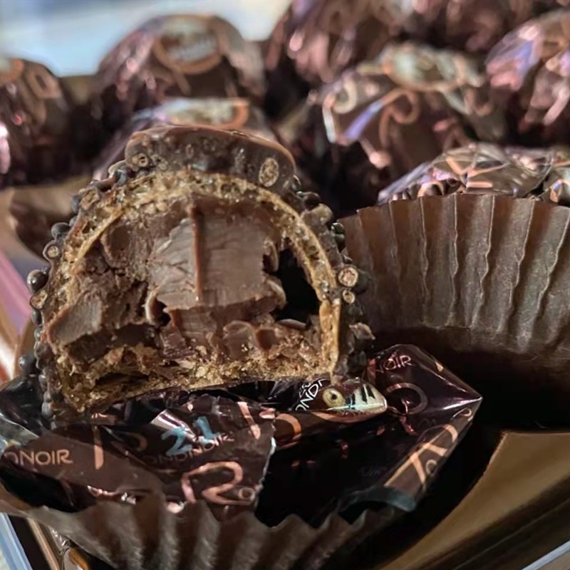 德国费列罗朗慕黑莎巧克力球榛子夹心颜值好吃情人节礼盒 费列罗黑莎