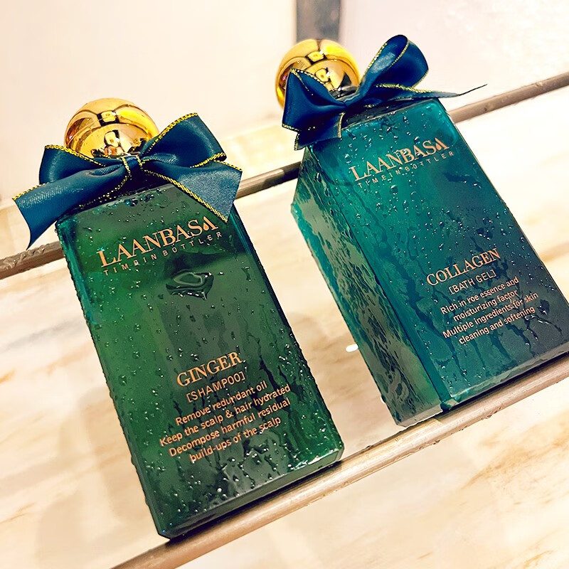 laanbasa英国莱昂芭莎姜蓉洗发水高端洗护400ml控油去屑止痒仿脱梵采