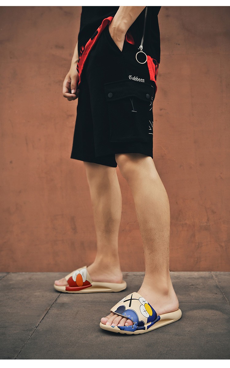 凉拖鞋男外穿拖鞋男夏季新品踩屎感潮流外穿运动凉拖ins潮家用洗澡