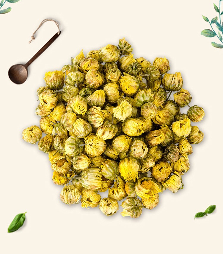 北京同仁堂菊花35克 杭白菊杭菊蕾胎菊干黄杭白菊花 4罐【图片 价格