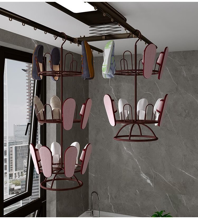 帝王金樽阳台晾鞋架落地式室外晒鞋神器晾鞋子的架子室内简易拖鞋多层