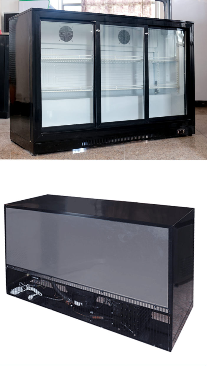 可开发票商用吧台啤酒柜冷藏柜三移门饮料冷藏展示柜冷柜酒吧ktv保鲜