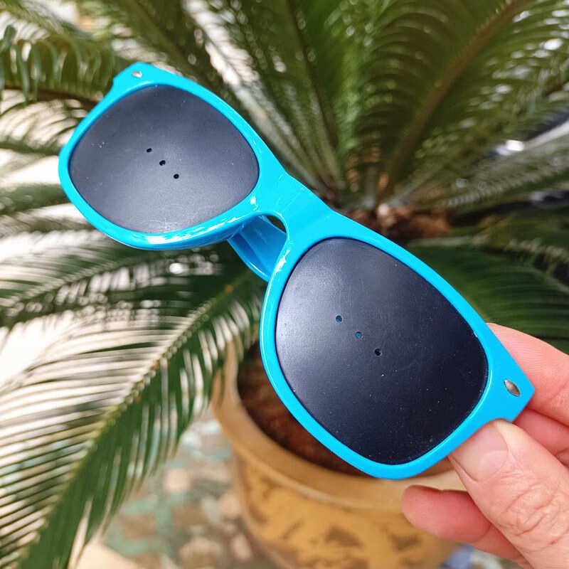 2-8岁儿童专用散光矫正器小孔眼镜有效矫正假性近视/散光/斜视 紫色5