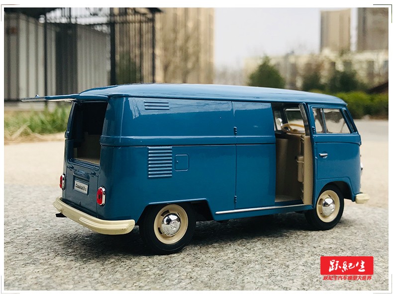 1:24 大众面包汽车模型 大众t2 大众面包 t1模型 合金汽车模型 1972年