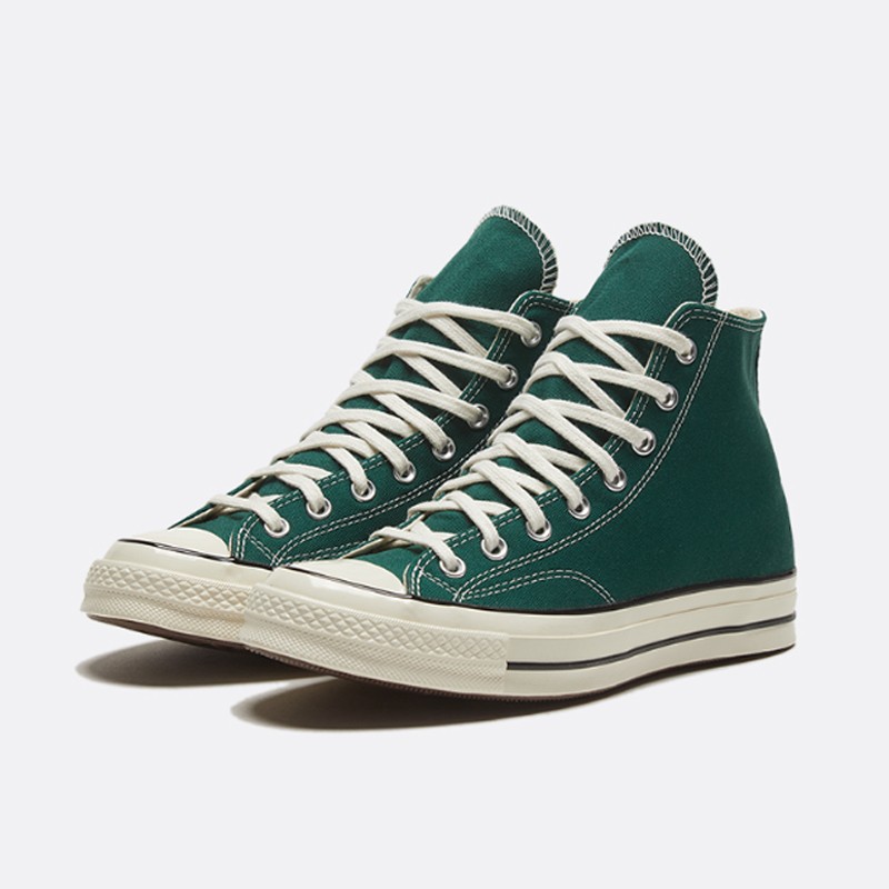 [买手代购] 匡威帆布鞋男女鞋1970s三星标情侣高帮休闲鞋丛林绿帆布鞋