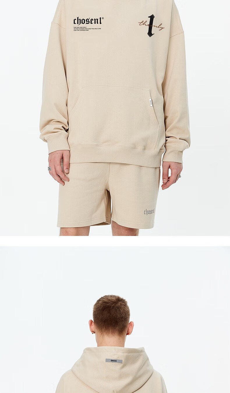 【国潮男装店】chosen1 ch天选之子美式连帽卫衣男女情侣同款高街潮牌