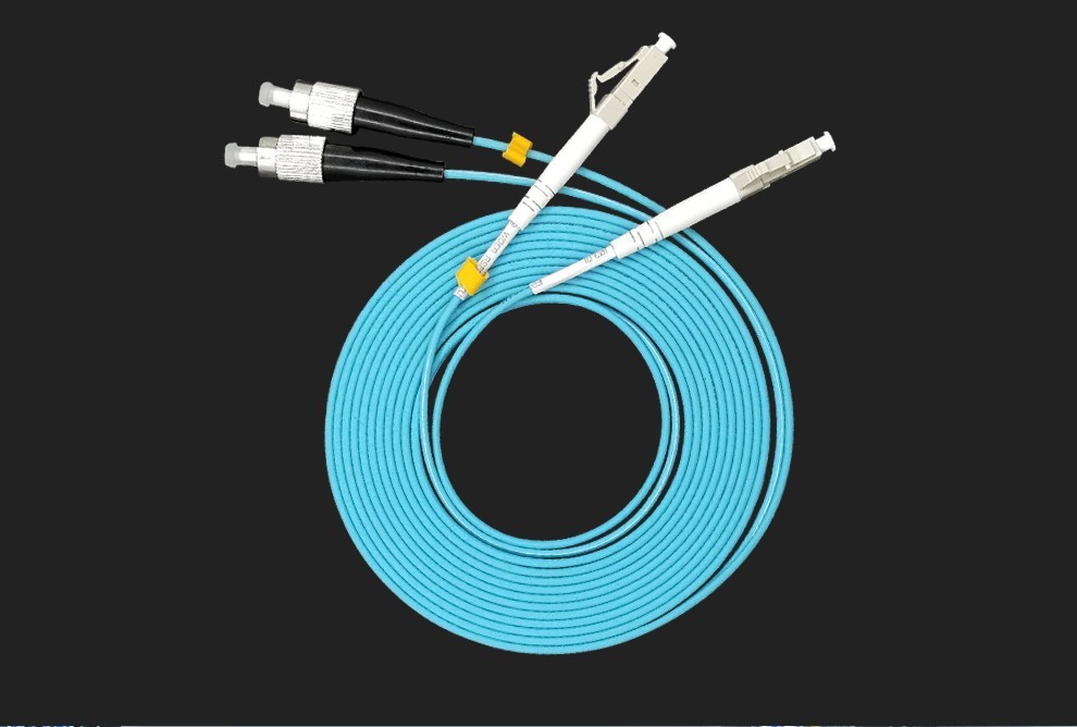 辉宏时代(huihongtimes) 多模万兆光纤跳线om3双芯om4尾纤50/125阻燃