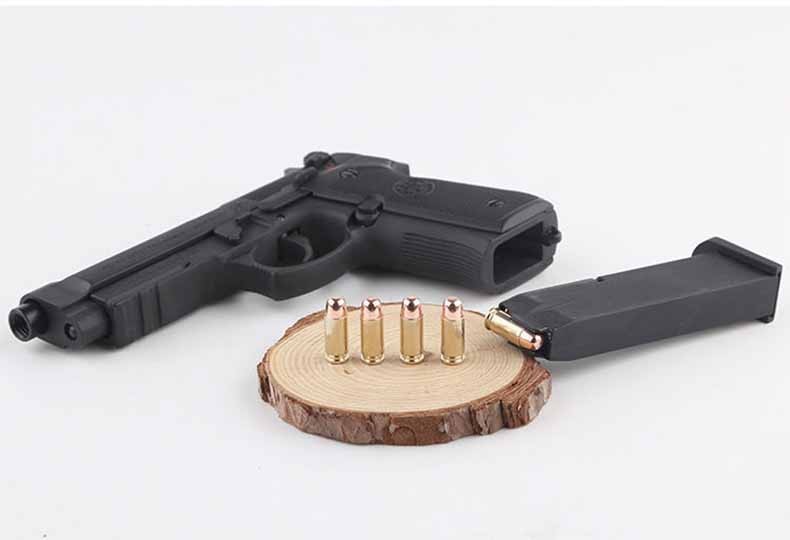 1205军模伯莱塔m92a1仿真金属合金枪大号模型玩具手抢m1911可抛壳拆卸