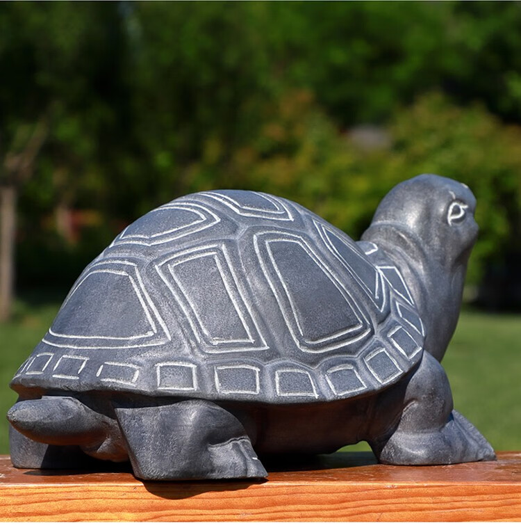 创古琪通石雕乌龟青石乌龟天然石头雕刻乌龟仿古景观庭院鱼缸乌龟摆件
