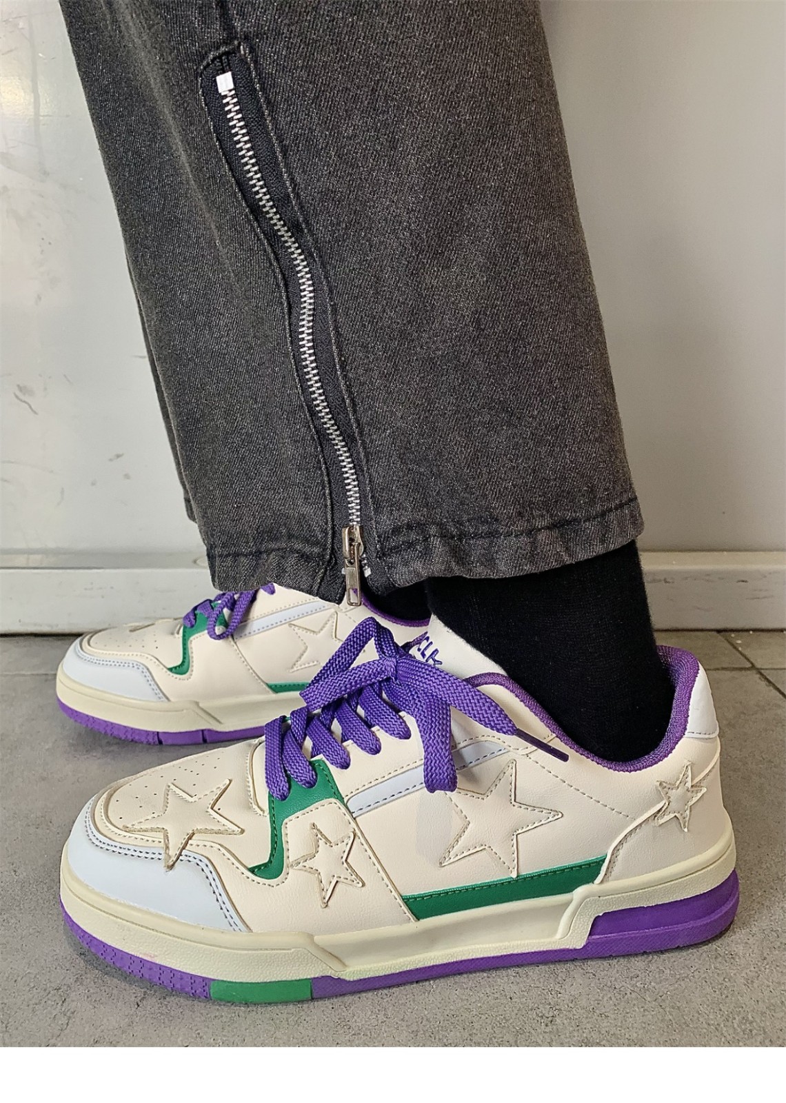 nike耐克 休闲鞋男秋季学生滑板鞋小众设计情侣鞋子男女拼色复古