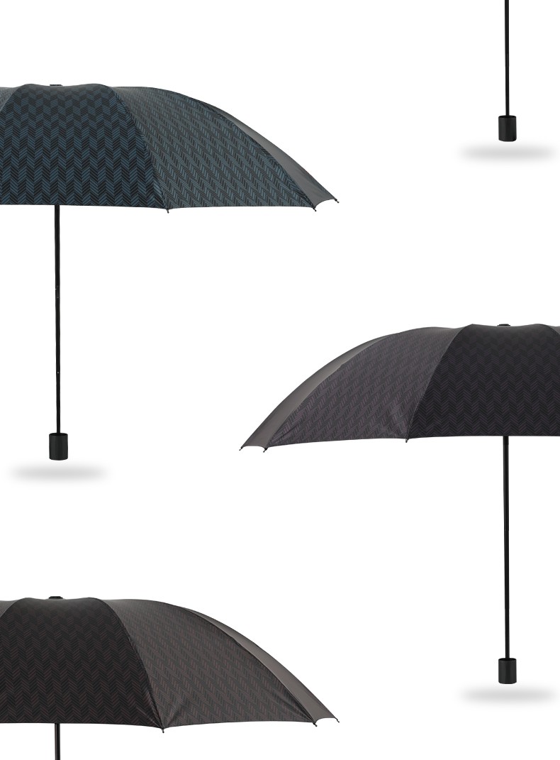 天堂伞雨伞男大号黑胶格子双人遮阳防晒防紫外线太阳伞女折叠晴雨两用