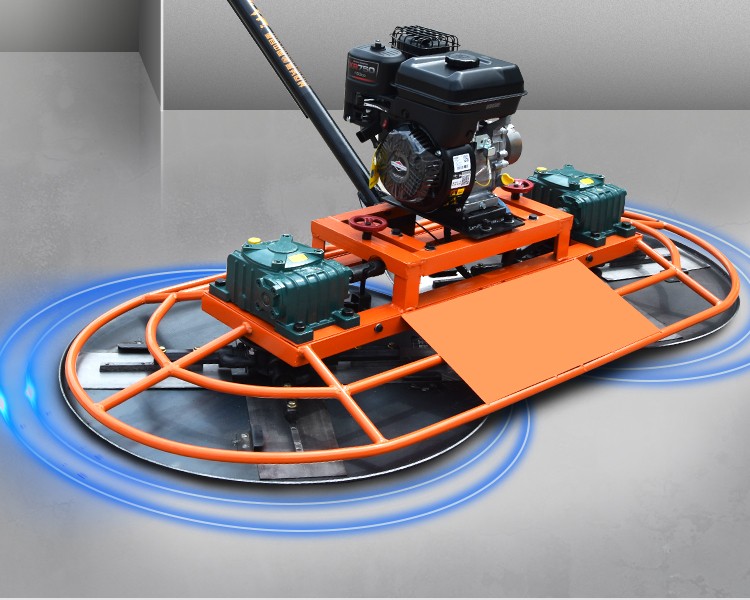 创瑞达手扶式混凝土双盘抹光机水泥磨光机水泥路面地面抛光机收光机