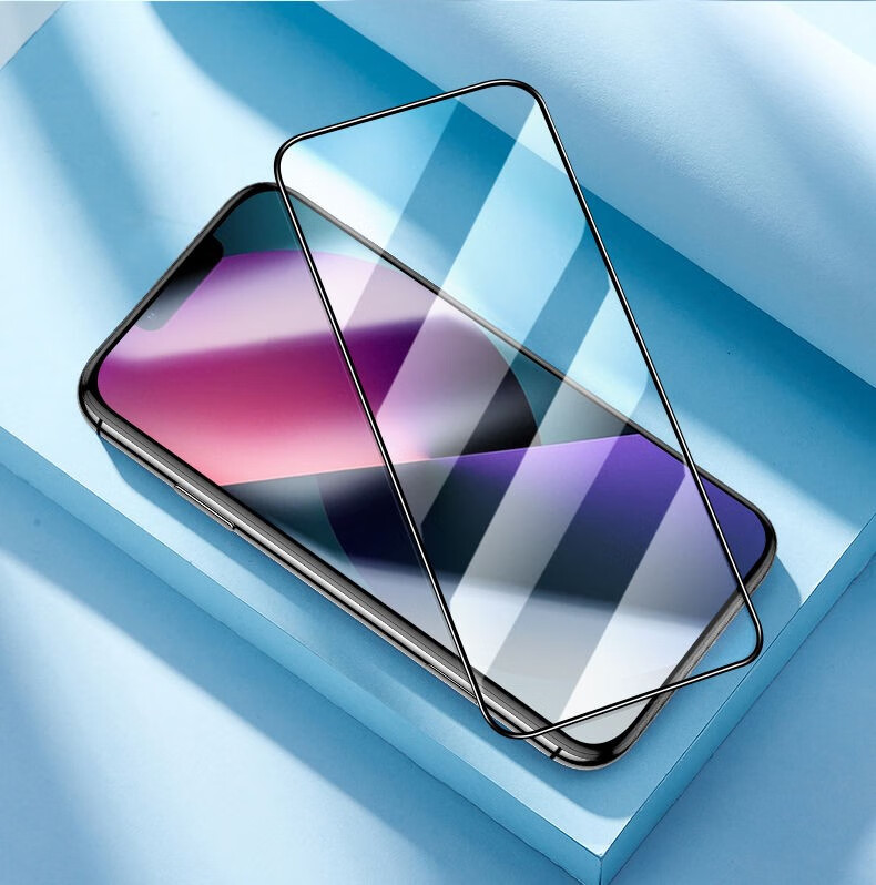 优洒iphone苹果13抗冲击13mini陶瓷膜13pro钢化膜13promax防摔iphone