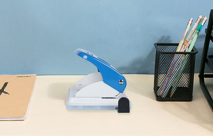 打孔器文具 2孔手账装订纸打孔机学生文具手动打洞工具 打孔器左一仁