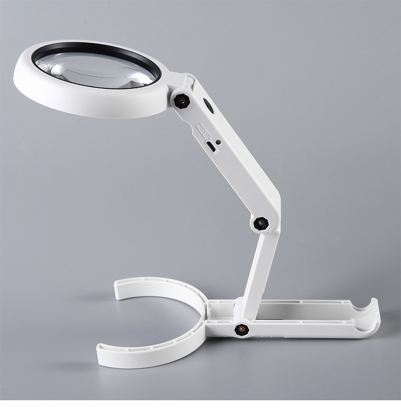 驿普路yipulu台式放大镜台灯工作台带led灯焊接支架式桌面维修用电路