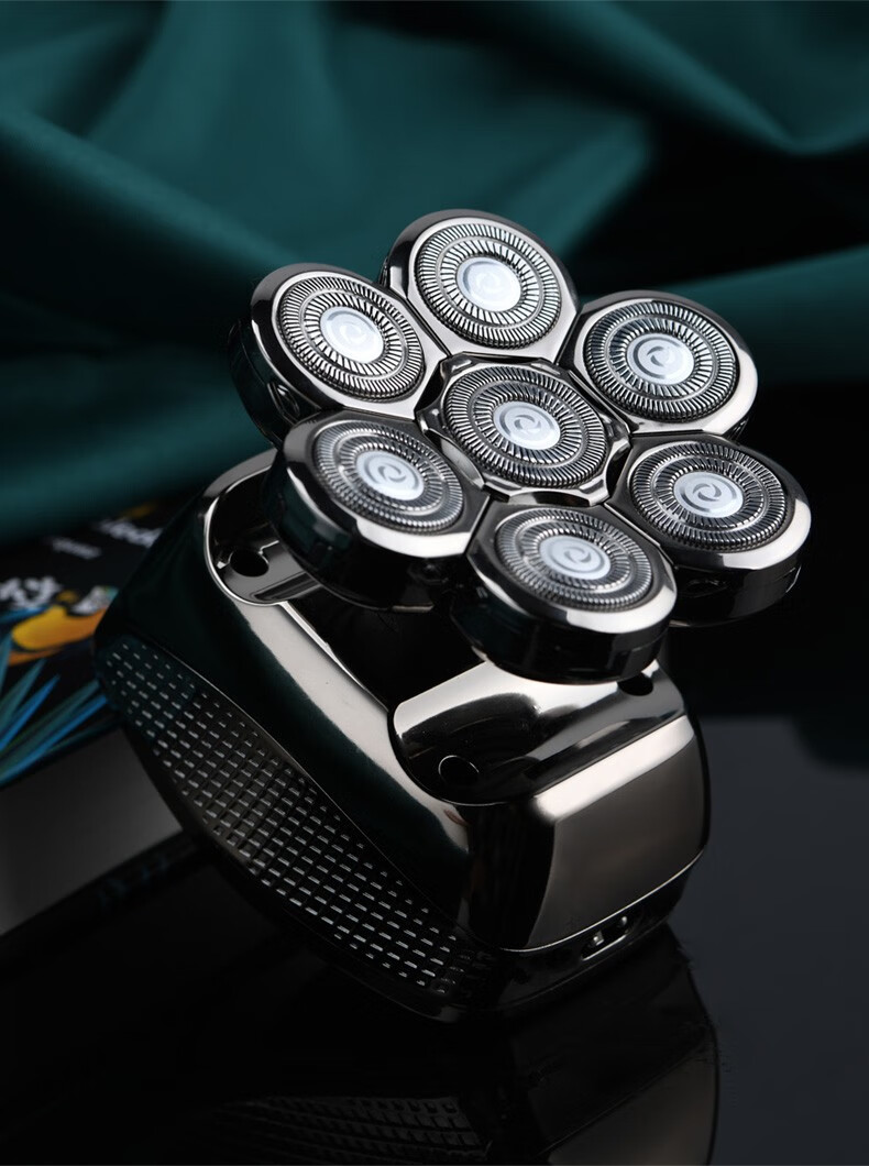 约克 剃光头神器剃光头专用自刮电动剃头刀大功率七刀头多功能剃须刀