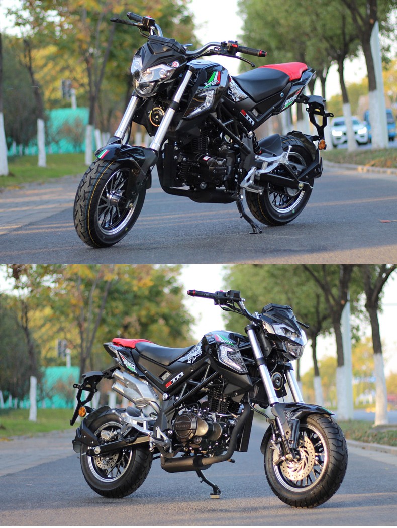 电喷小暴龙摩托车街跑车200cc国四机车公路赛趴赛街车整车可上牌黑色