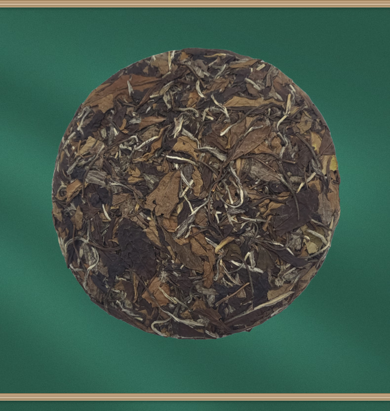 兰荃茶生活福鼎大白茶福鼎大毫茶最美系列贡眉茶饼300克