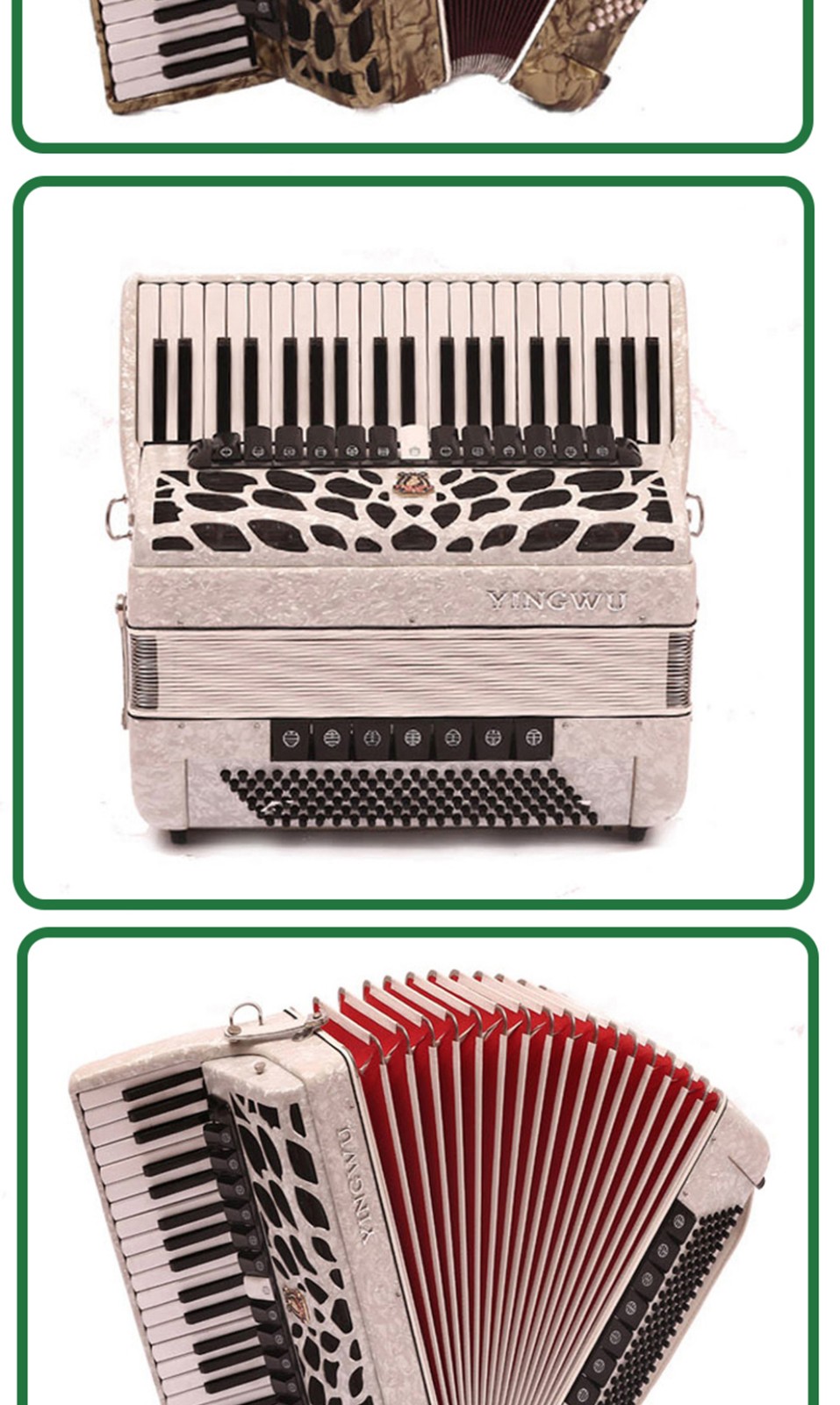 鹦鹉mini 迷你9968手风琴41键120bs mini迷你60bs 823 成人考级初学