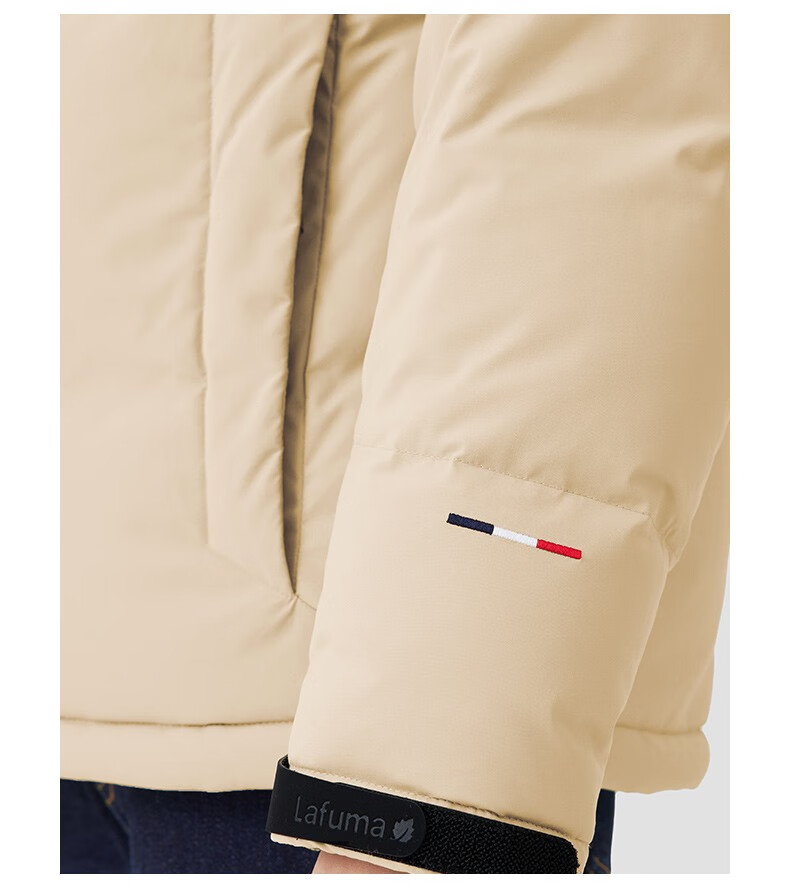 lafuma乐飞叶户外gore-tex防风保暖宽松800蓬鹅绒羽绒服女休闲防寒衣