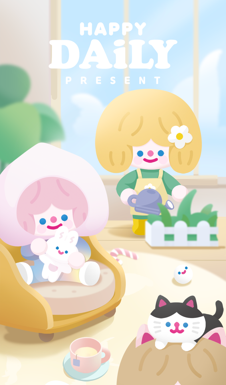 卓大王盲盒百货大楼rico惬意玩具手办福袋盲袋扭蛋摆件盲盒娃娃全套