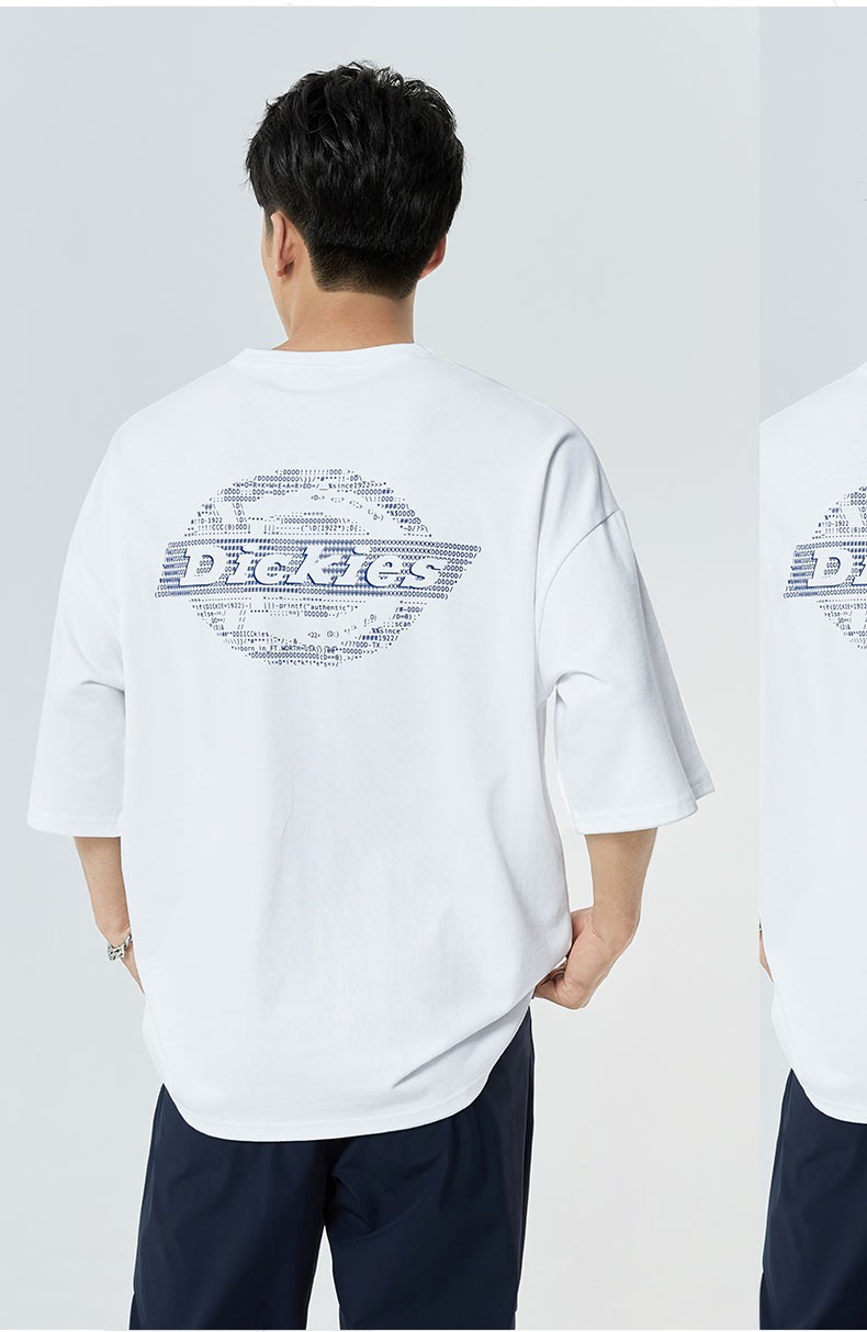 【商场同款】dickies短袖t恤 男22秋冬上衣短袖t恤011042 黑色 s