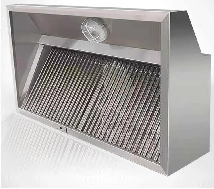 烟罩净化器一体机高速风机厨房餐厅烧烤饭店商用排烟分离一体机 巨阔