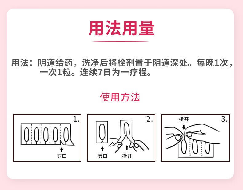保妇康栓的使用方法图片