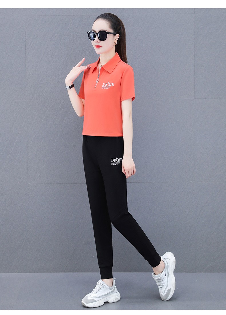 服运动装女装休闲套装运动服跑步团购款22x165月季红女3xl134150斤