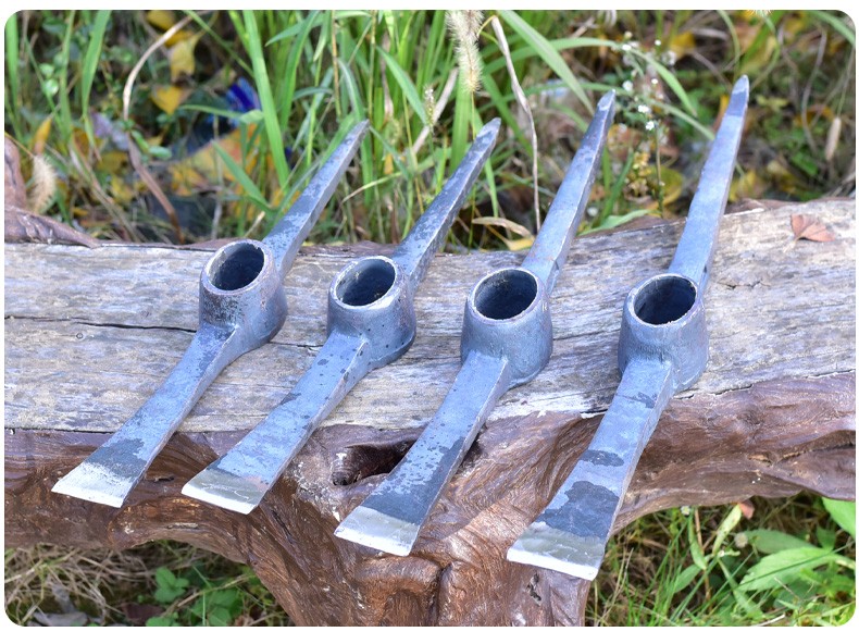 笠农农用挖树工具羊镐锄头镐锄大号全钢洋镐户外挖山镐开山镐尖镐锻打