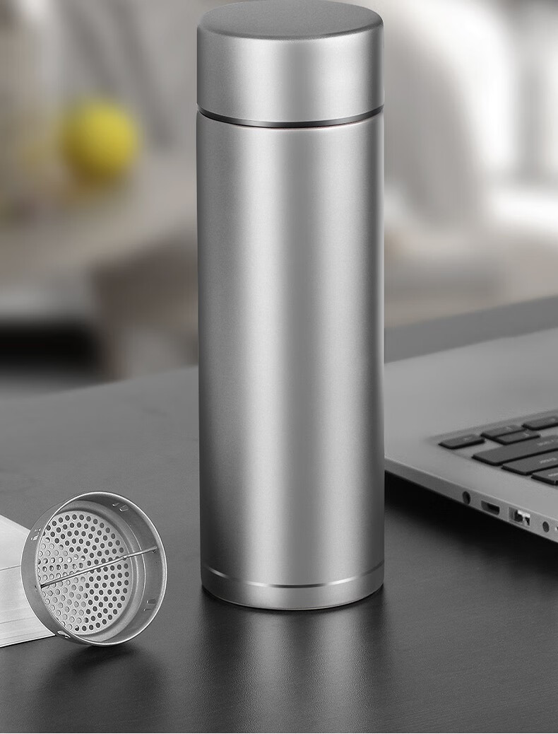 赵氏恒玺 纯钛保温杯钛合金无菌水杯办公家用保冷保热商务喝茶杯高档