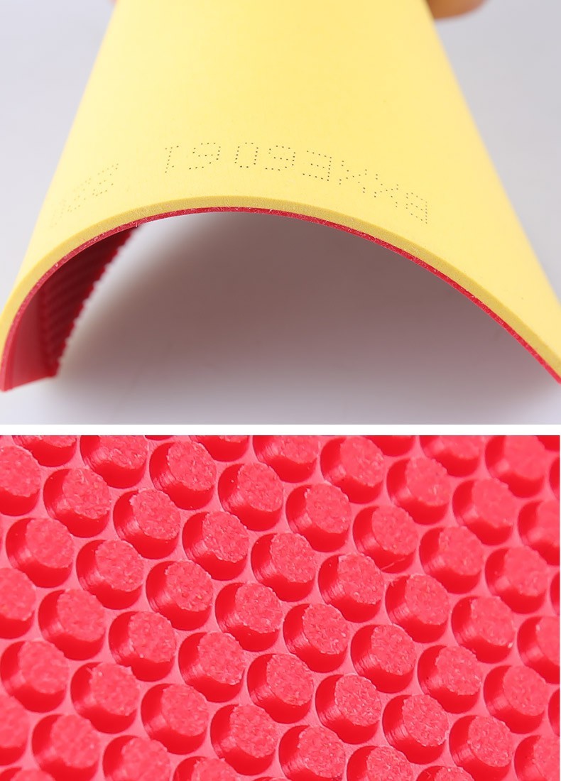 红双喜dhs生胶胶皮乒乓球拍胶皮乒乓球生胶颗粒胶胶皮套胶闪灵生胶