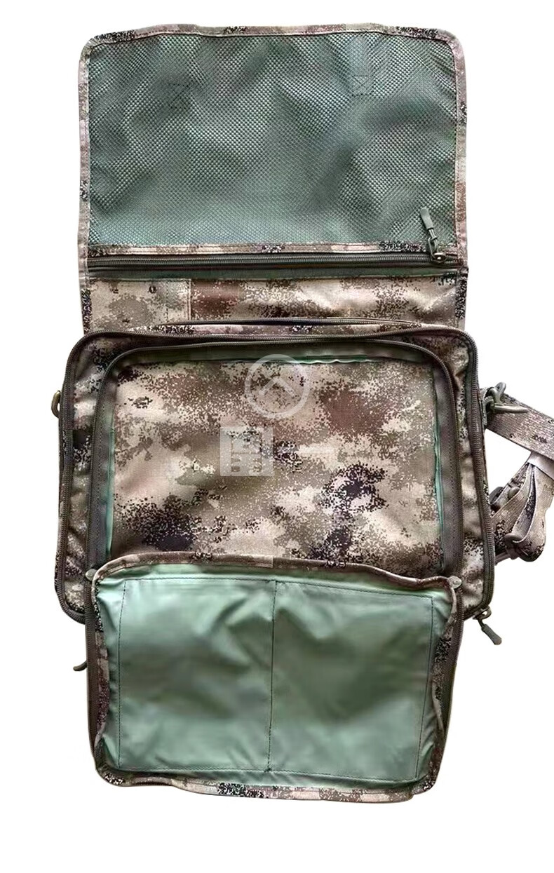 凰一 新式迷彩指挥作业包户外战术参谋作训单肩斜挎包 星空荒漠【图片