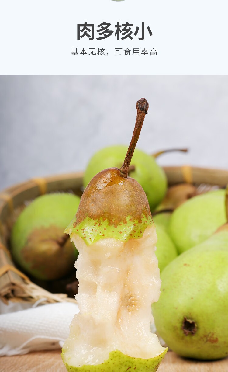 顺丰2021新果东北茄梨大头梨啤梨15斤装特产甜软糯大头梨新鲜现摘当季