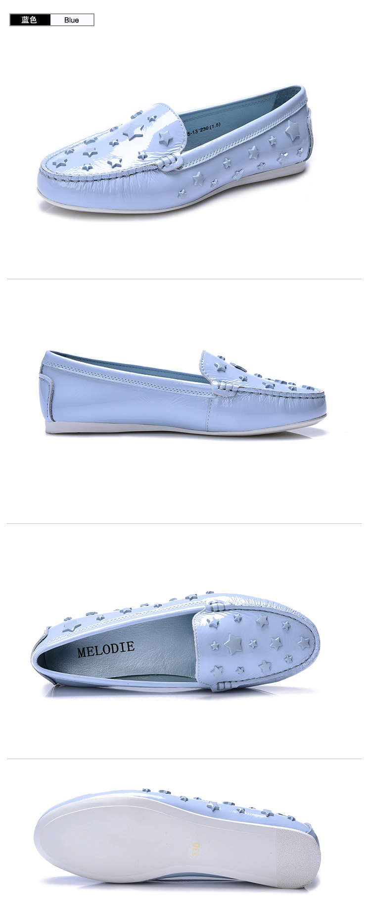 麦露迪新款真皮豆豆鞋2015新款浅口休闲女鞋套脚驾车鞋平底单鞋 f275