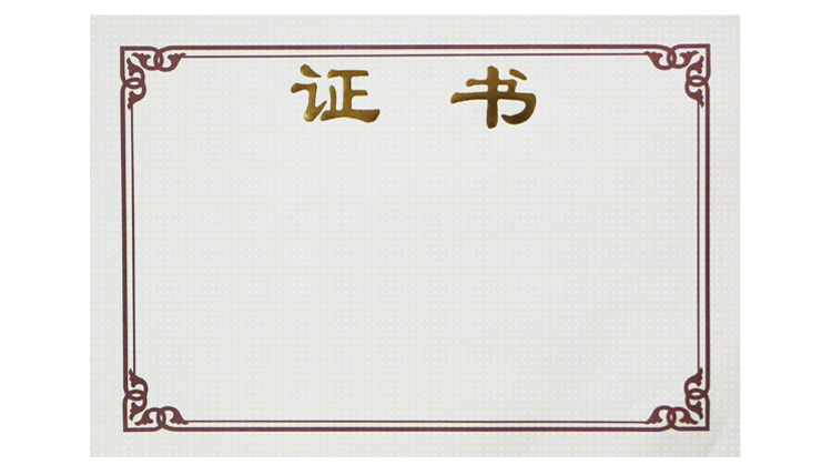 格子a4内页 荣誉证书 结业证书 获奖证书聘书 培训证书 空白证书内页