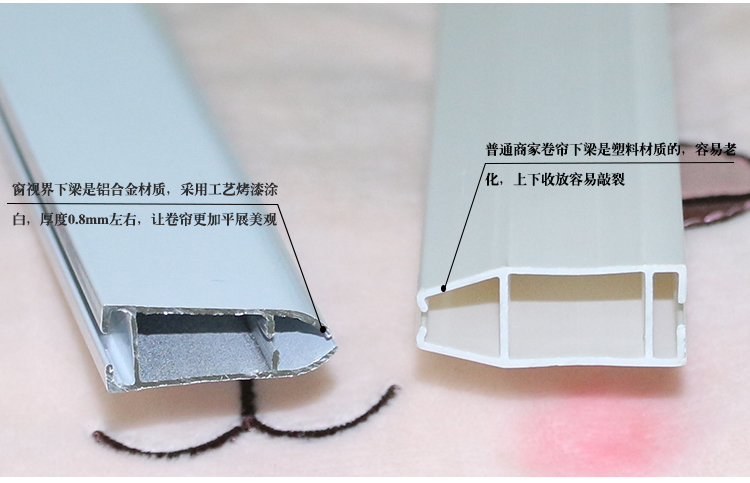 
                                                            窗视界 定制工程防水遮光遮阳防晒防紫外线卷帘阳台浴室客厅写字楼办公室卷帘窗帘0.1平方单价 湖蓝涂银 0.1平方尾数补拍                