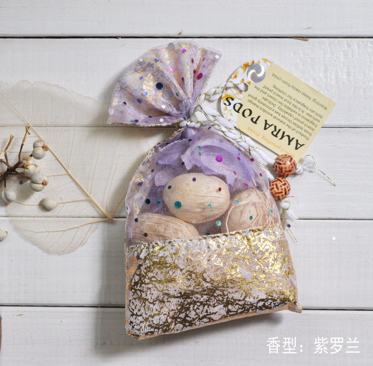 
                                        香薰包 金丝福袋木芒果香薰香囊香包 祛味 如图 玫瑰                