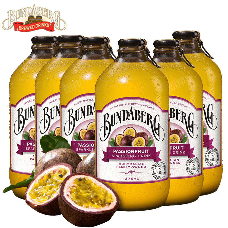 澳大利亚进口啤酒饮料 宾得宝血橙饮料375ml*