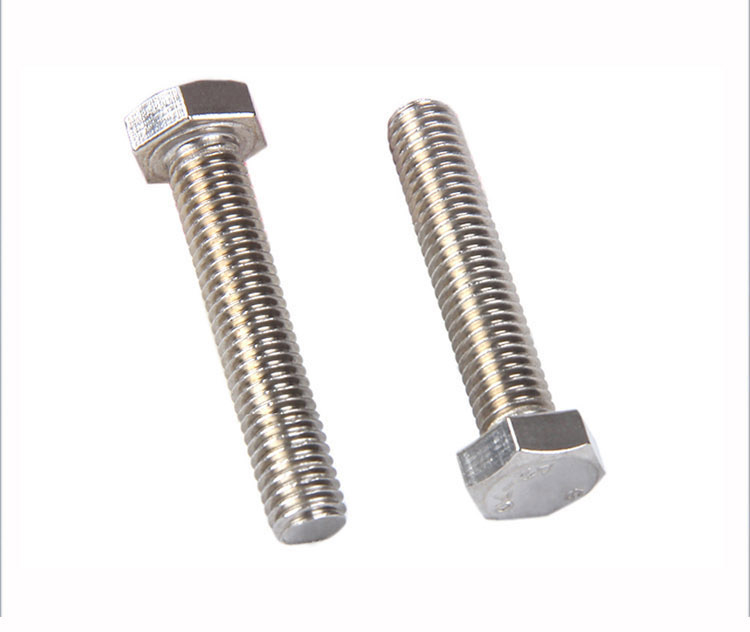 201不锈钢 外六角螺栓 外六角全螺纹螺丝钉 m5 m6 m8 m6*40