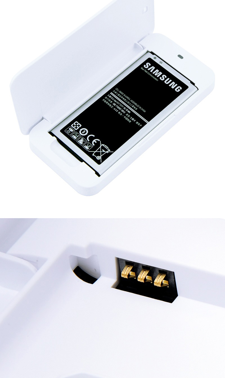 三星s5手机 原装电池充电盒 适用于三星g9006/g9008/g9009 白色