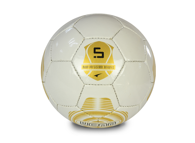 ucan锐克足球 pu皮 专业比赛用球 5号 校园足球 足协认证kf2103 白/红