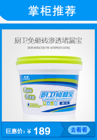 莱仕德(LAISHIDE) 莱仕德JS聚合物水泥基防水