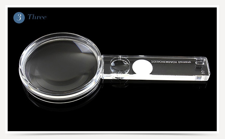 德国宜视宝eschenbach 2.5倍圆形阅读学习放大镜2612607原装进口