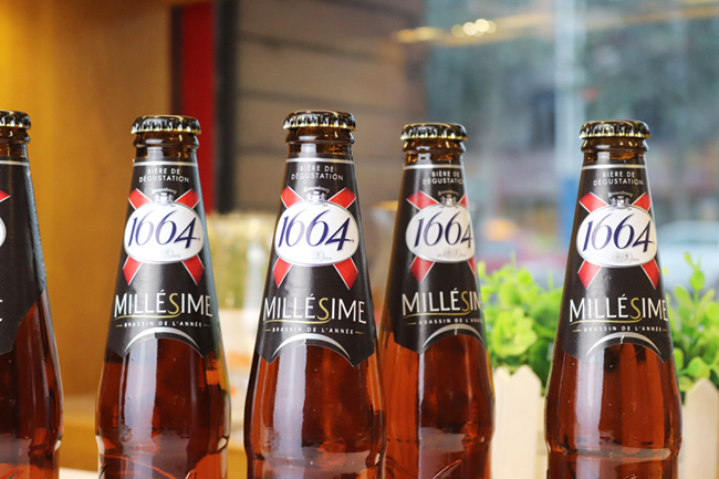 法国原装进口啤酒kronenbourg1664果味啤酒1664白250ml12瓶