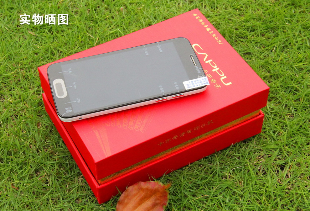 
                                        CAPPU （卡布奇诺2) 8G版 移动3G/联通2G 老人智能手机 黑色                