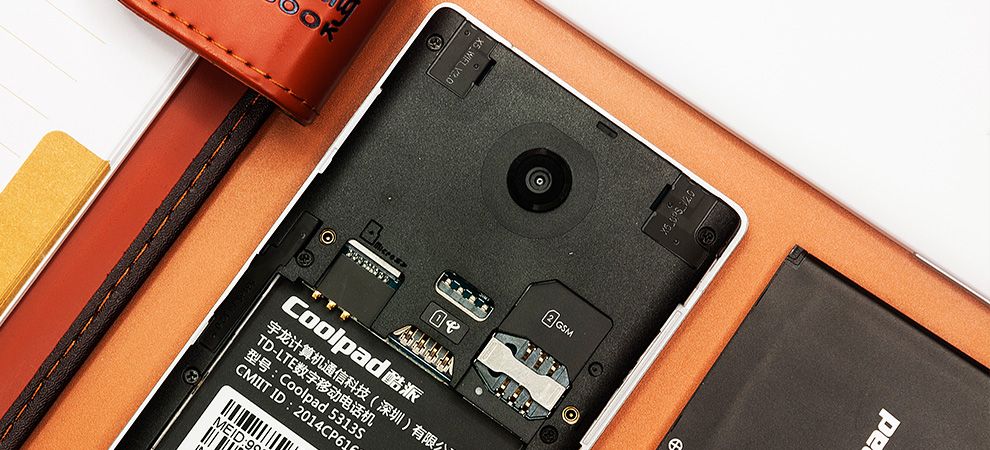 0691 酷派 5313s 电信4g 双卡双待手机(4g rom) 极地白