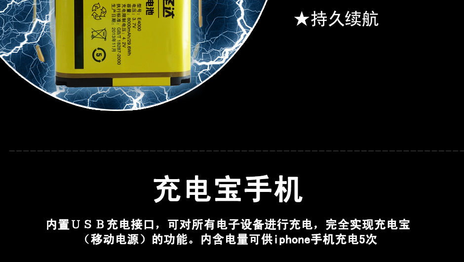 金圣达（GRSED）E8000+ 联通/移动2G 老人手机 双卡双待 军绿色