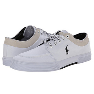 polo ralph lauren/保罗 fernando 男士系带休闲鞋 8397326 白色/pure